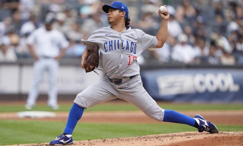 Shota Imanaga lanzó una piedra preciosa cuando la serie de reclamos de Cube contra Yankees