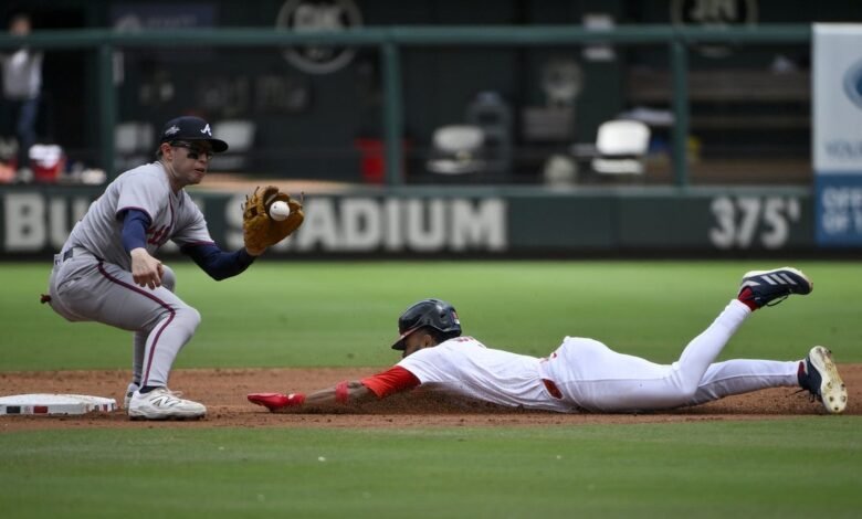 José Fermin del jonrón de MLB lidera al Cardenal en los Bravos pasados