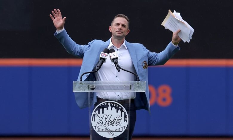 New York Mets presentó a David Wright a Hof, retirado No. 5