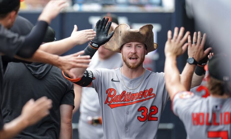 Orioles usa el poder para someter rayos Orioles usa el poder para someter rayos