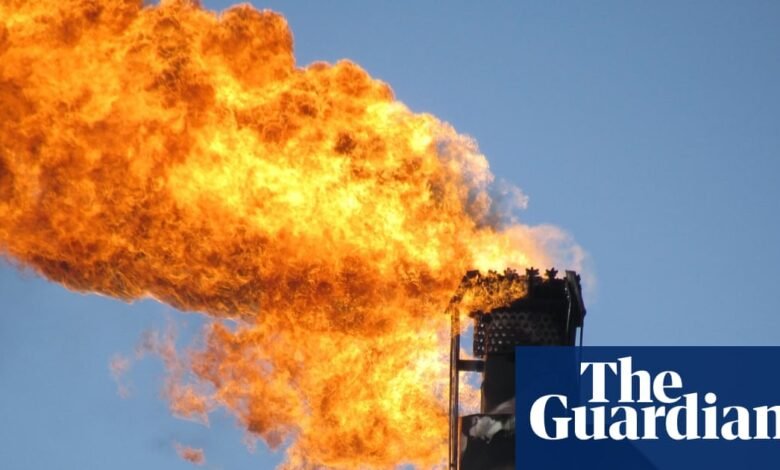 La quiebre de gas creó 389 millones de toneladas de contaminación de carbono el año pasado, el informe encuentra | Combustibles fósiles La quiebre de gas creó 389 millones de toneladas de contaminación de carbono el año pasado, el informe encuentra | Combustibles fósiles