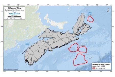 La primera área de energía costera canadiense de Canadá La primera área de energía costera canadiense de Canadá