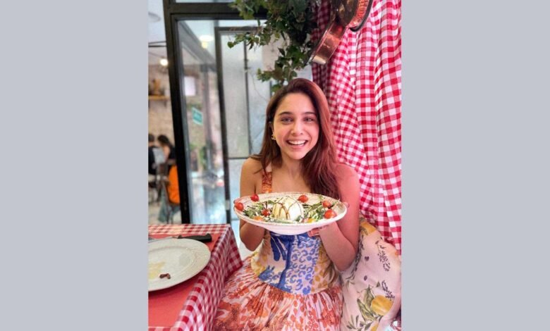 La felicidad de Sharvari en un plato