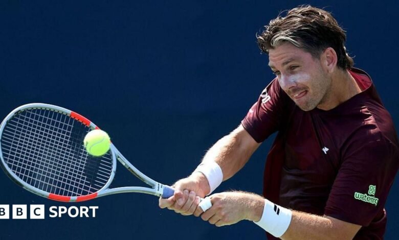 Abierto canadiense: Cameron Norrie después de la derrota de Aleksandar Vukic Abierto canadiense: Cameron Norrie después de la derrota de Aleksandar Vukic