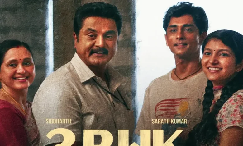 3 BHK OTT ANTERIOR: La película de Siddharth es para ser lanzada en Tamil y Telugu, pero excluyendo India