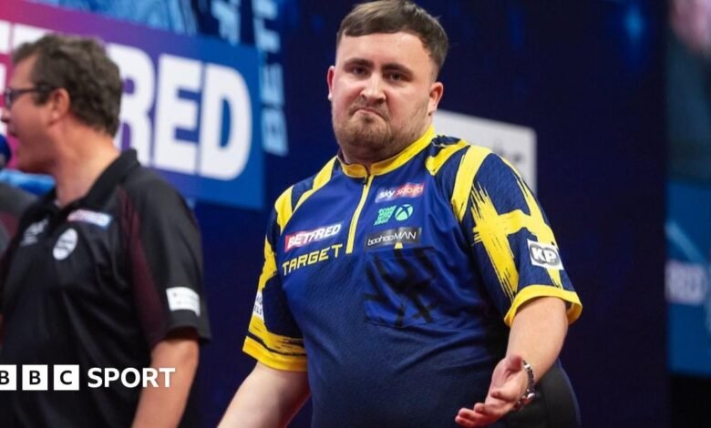 Luke Littler Nine-Darter lo ayuda a ingresar a la final de Darts World Matchplay.