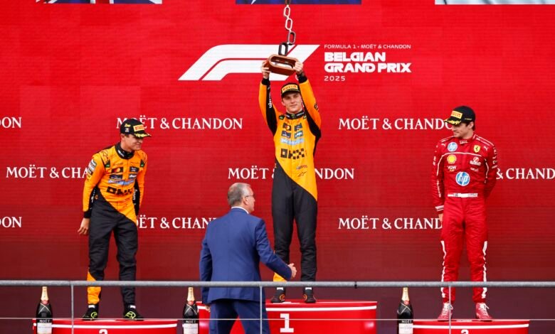Piastri tiene a Norris en el Gran Premio de Bélgica, expandiendo el título principal Piastri tiene a Norris en el Gran Premio de Bélgica, expandiendo el título principal