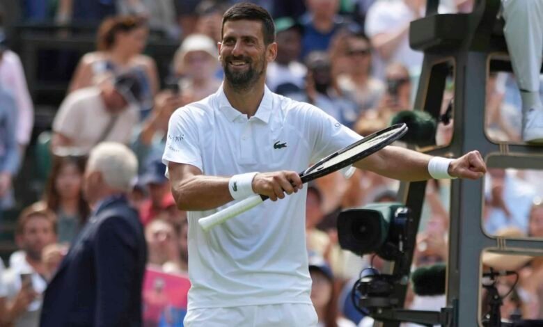 Novak Djokovic aplastó a Evans para llegar a la tercera ronda
