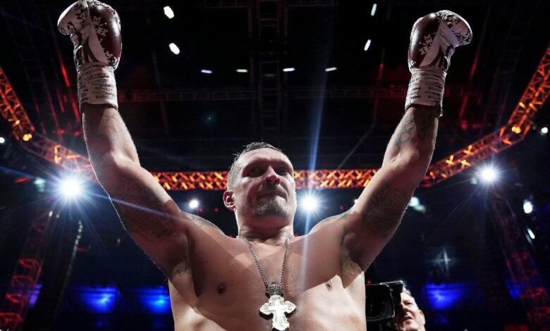 Usyk ha ordenado a Joseph Parker que defienda una fuerte defensa