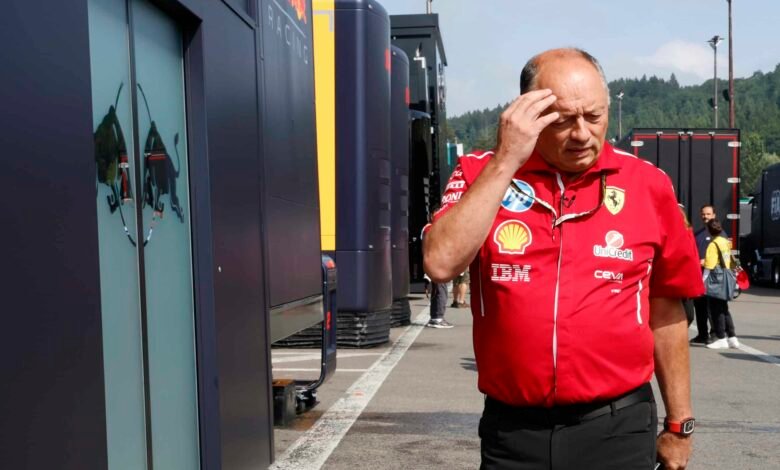 El director Ferrari extendió al director Fred Vasseur