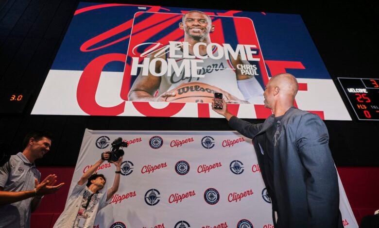 Chris Paul regresó a Clippers y tiene un gran significado para él Chris Paul regresó a Clippers y tiene un gran significado para él