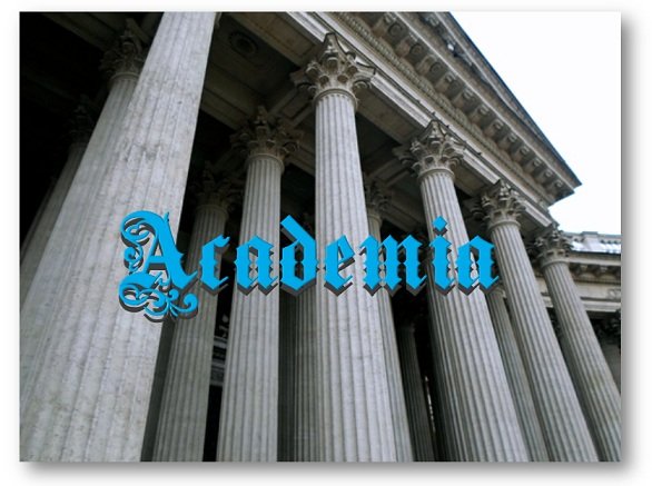 El sesgo de la academia