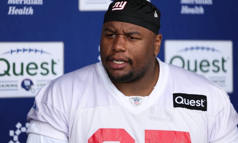 El gigante toma una gran decisión de contrato con Dexter Lawrence