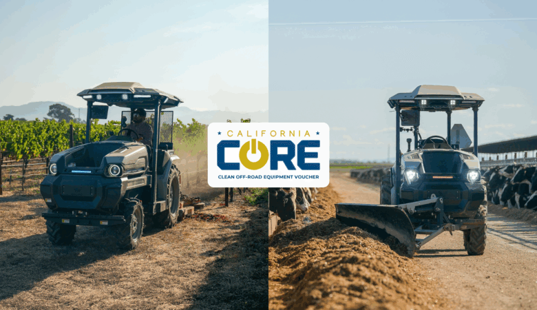 El costo del tractor eléctrico puede reducirse mediante decenas de miles con el programa de California El costo del tractor eléctrico puede reducirse mediante decenas de miles con el programa de California
