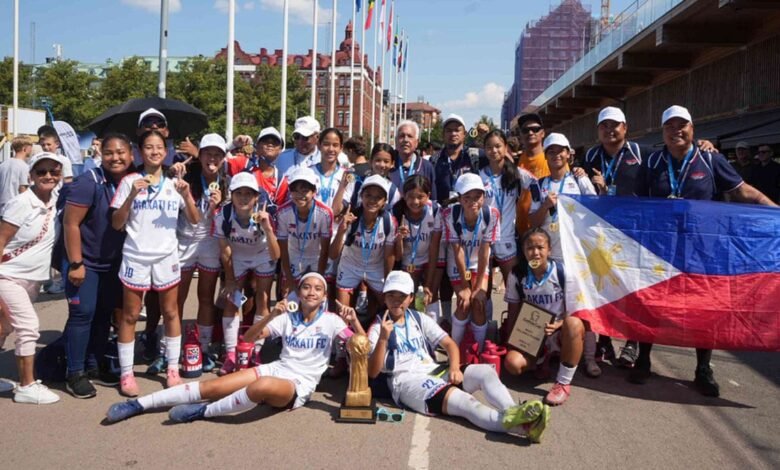 Makati FC Girls Battle Arsenal, Aston se destaca