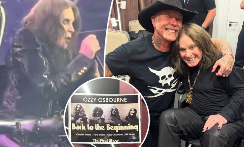 Oji Osburn Black Sabbath Fairwell Show ‘Before Death’ ‘Show: Bandmate