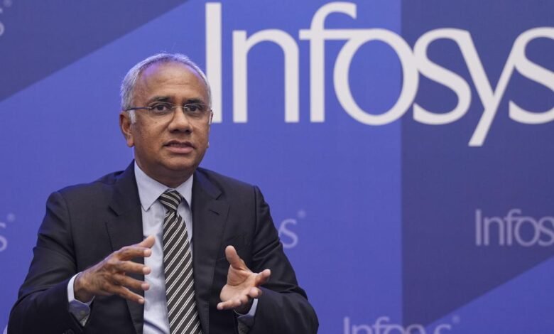 La ganancia neta de Infosys Q1 aumentó en un 8,7% a 6,921 diez millones de rupias. La ganancia neta de Infosys Q1 aumentó en un 8,7% a 6,921 diez millones de rupias.