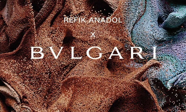 Refik Anadol sobre la creación de arte de inteligencia artificial para el tipo de bvlgari le gemme Refik Anadol sobre la creación de arte de inteligencia artificial para el tipo de bvlgari le gemme