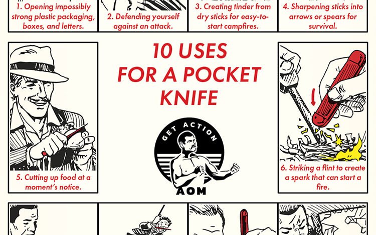10 formas de usar la navaja de bolsillo 10 formas de usar la navaja de bolsillo