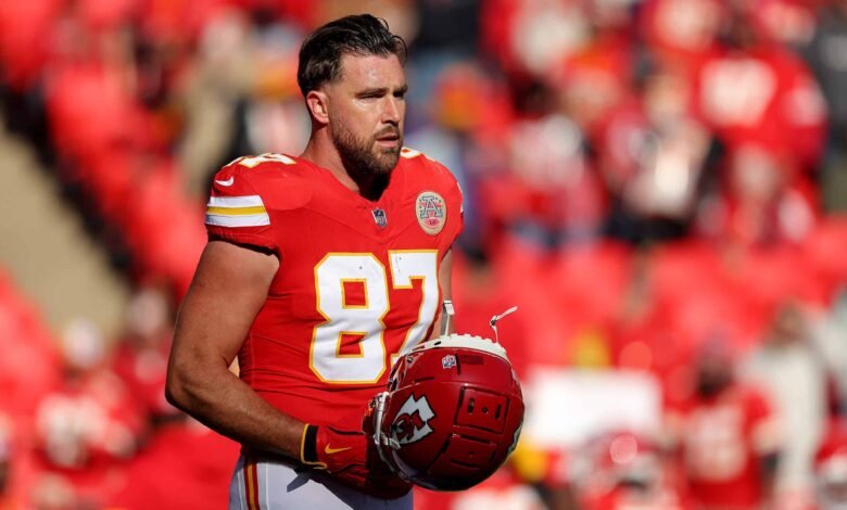 Travis Kelce se dio la vuelta con una nueva aparición Travis Kelce se dio la vuelta con una nueva aparición