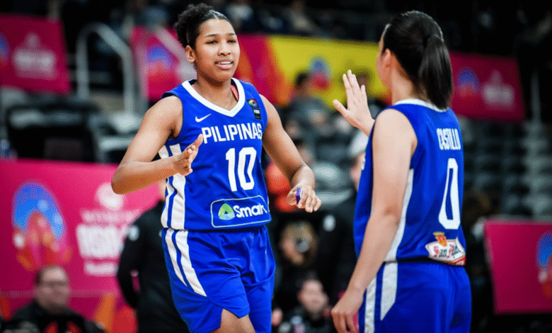 Jack Animam Banners Gilas Mujeres en Fiba Asia Cup