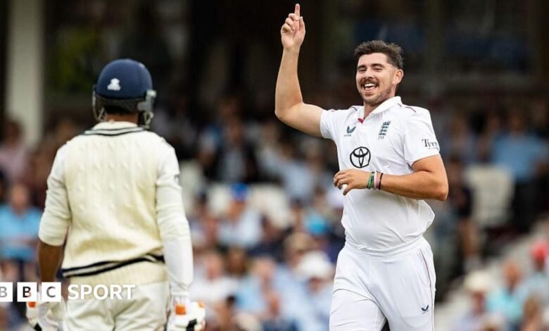 Inglaterra vs India: los momentos de magia y errática de Josh Tongue resumen el día de apertura de los anfitriones