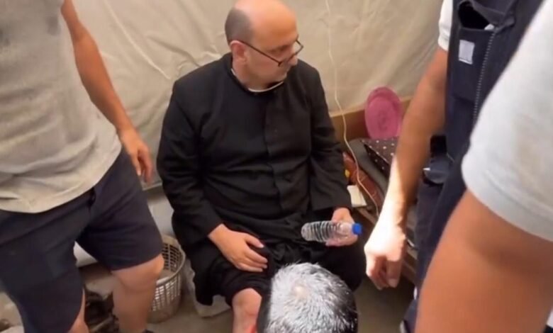 Nathan Na Hoo se disculpa por el ataque en la Iglesia Católica en la Gaza.