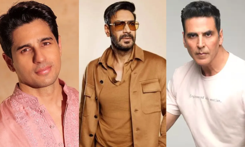 Kargil Vijay Diwas: Akshay Kumar, Ajay Devgan y Siddhartha Malhotra Saludos extendidos Kargil Vijay Diwas: Akshay Kumar, Ajay Devgan y Siddhartha Malhotra Saludos extendidos