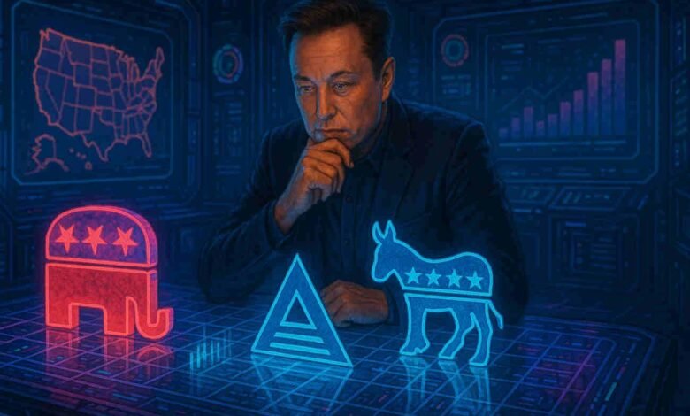 El nuevo partido político de Elon fallará El nuevo partido político de Elon fallará