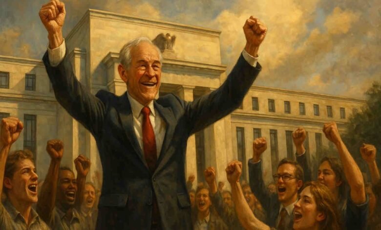 Ron Paul: Nadie para el presidente de la Fed.