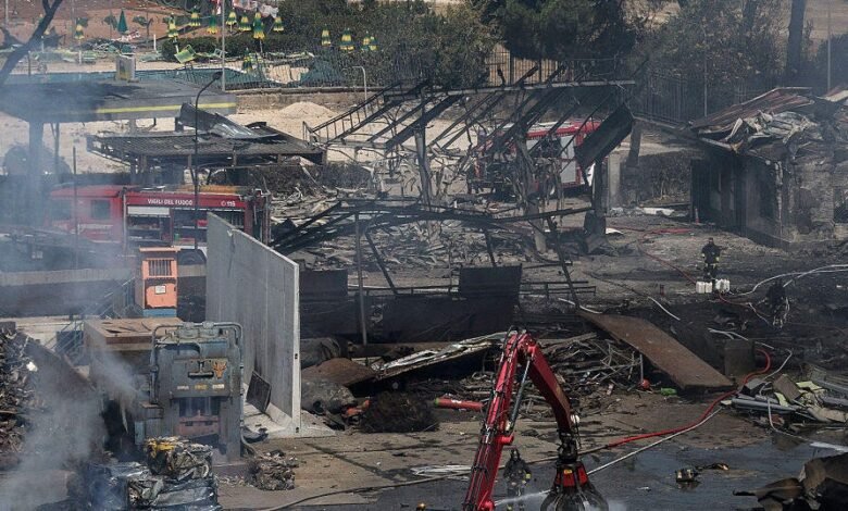 La explosión de la estación de servicio en Roma atacó a docenas de personas: “Siento que mi piel ardió”. La explosión de la estación de servicio en Roma atacó a docenas de personas: “Siento que mi piel ardió”.