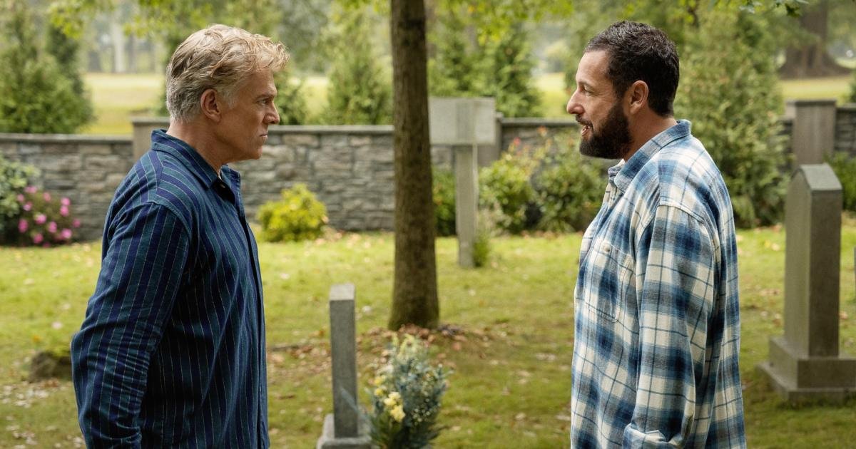 Christopher McDonald y Adam Sandler en Happy Gilmore 2