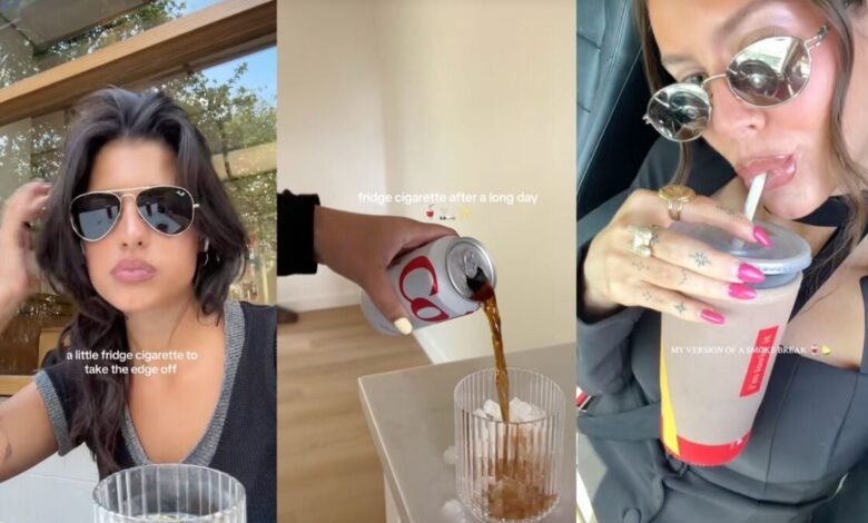 De qué tendencia de Tiktok se trata de ‘cigarrillo de refrigerador’ De qué tendencia de Tiktok se trata de ‘cigarrillo de refrigerador’