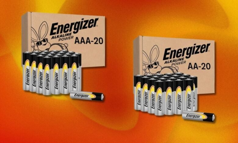 Mejor oferta de Amazon: ahorre un 20% en las baterías Energizer AA y AAA Mejor oferta de Amazon: ahorre un 20% en las baterías Energizer AA y AAA