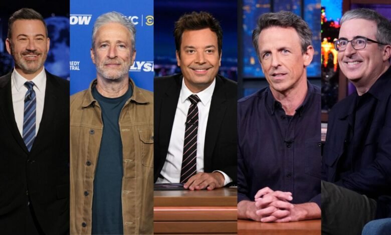 ¿Qué han dicho los anfitriones nocturnos sobre Stephen Colbert y ‘The Late Show’ cancelados? ¿Qué han dicho los anfitriones nocturnos sobre Stephen Colbert y ‘The Late Show’ cancelados?