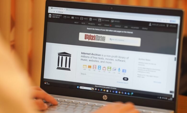 El archivo de Internet ahora es una biblioteca oficial de documentos federales