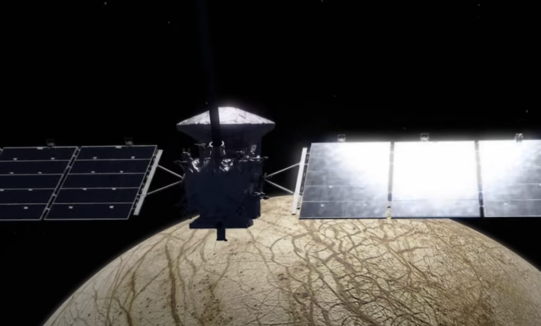 Spacecraft de la NASA Agutra una foto rara de Marte y sus lunas juntas