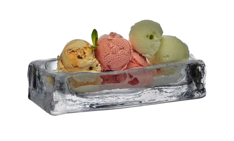 Copa de helado de nieve Copa de helado de nieve