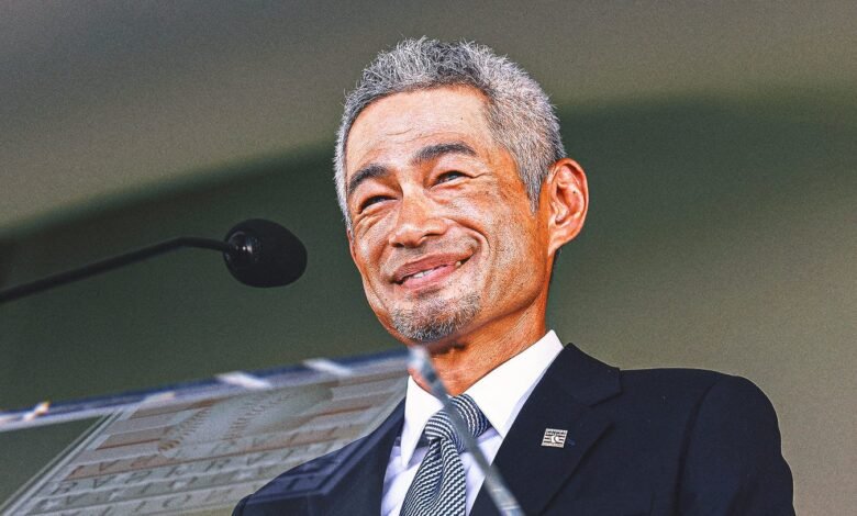 ¿Ichi-asal? Suzuki hizo risa a su Salón de la Fama.