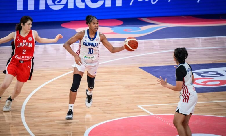 Gilas Women Show Fight pero Short vs Japan en la Copa Fiba Asia