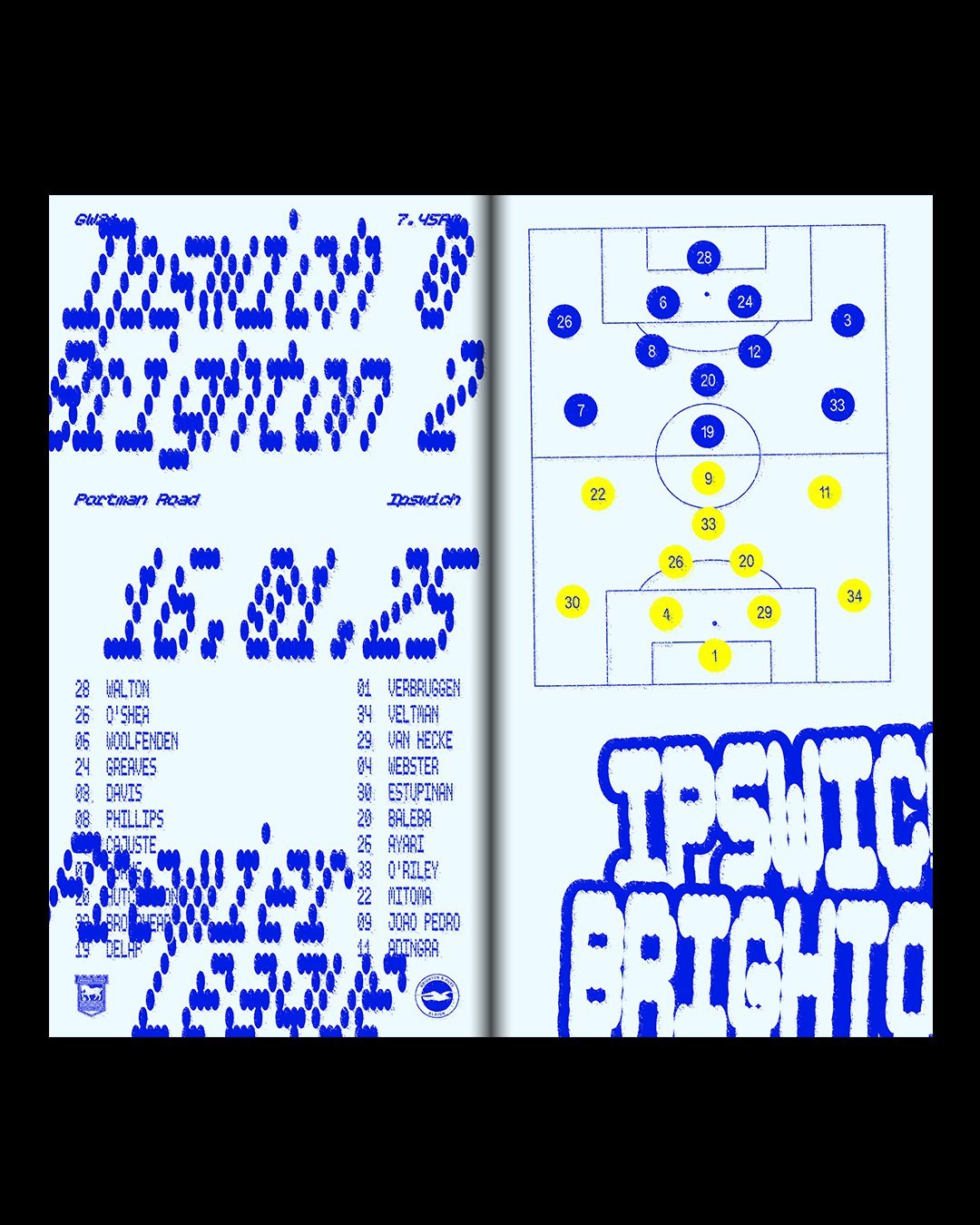 ¡La gaviota más alta! Alfie Wheatley se convierte en la temporada de Brighton & Hove Albion 2024/25 en una serie de experiencias tipográficas