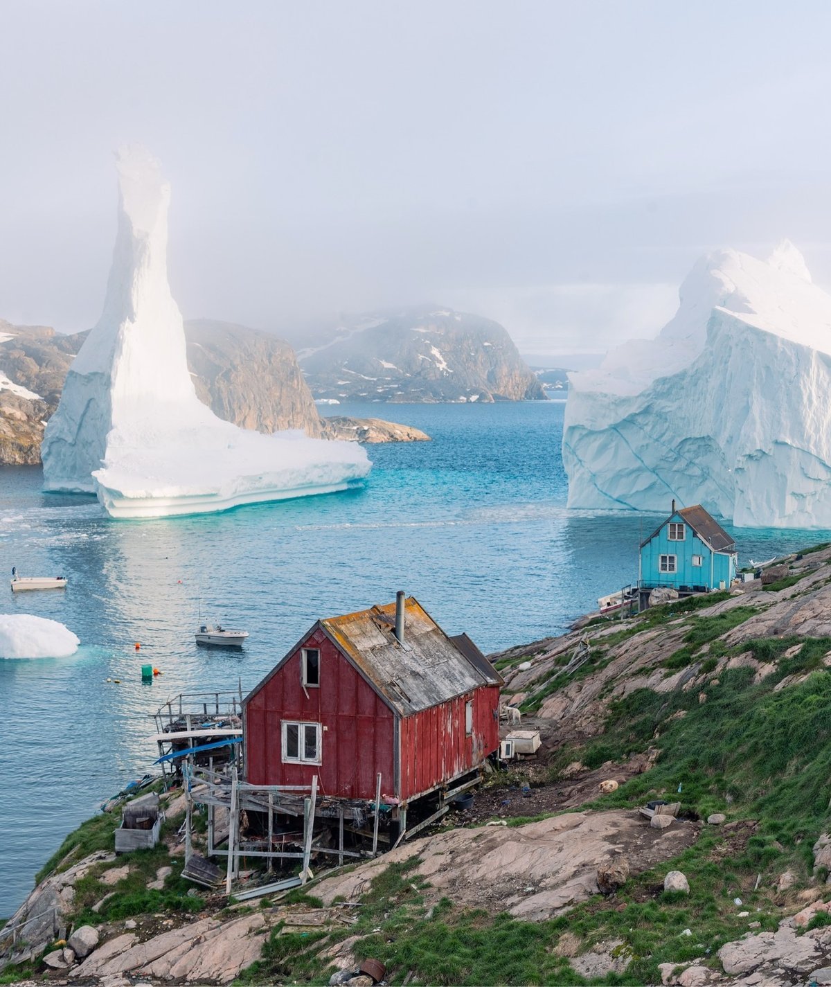 Cuando la montaña de hielo llegó a la ciudad