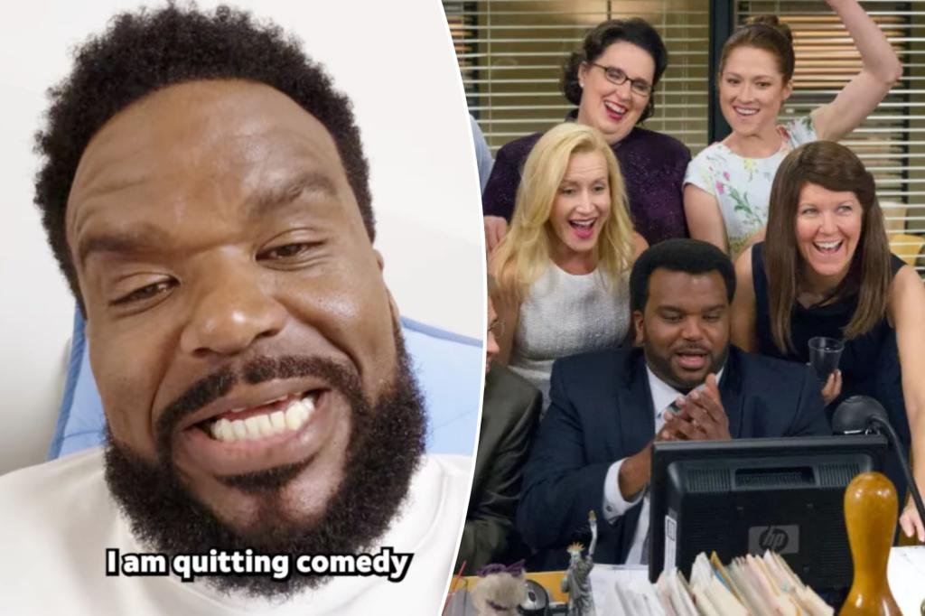 El actor de ‘The Office’ Craig Robinson reveló que estaba renunciando a la broma ‘para concentrarse en mi verdadera llamada’