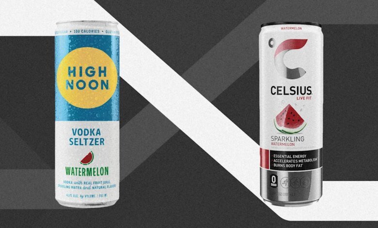 Celsius Energy Drink Cetas contiene por error el seltzer de vodka en el recuerdo de High Noon Publicado por la FDA