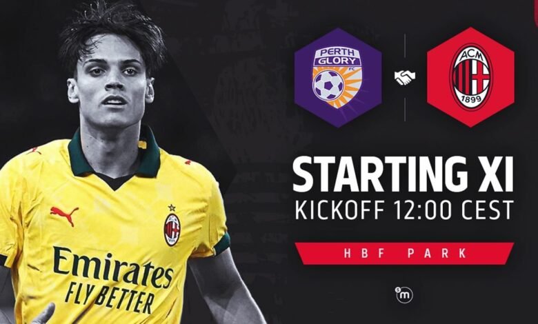 Perth Glory vs Milán en vivo
