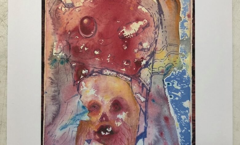 Una ilustración de ensalada dalí vendida en globos de subastas en valor y otras noticias – superficie
