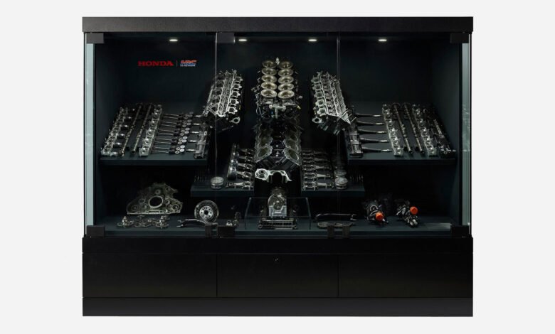 El motor Honda V10 final