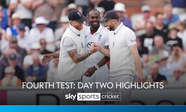 Lo más destacado: Stokes e impresionante apertura cuando Inglaterra controló la India