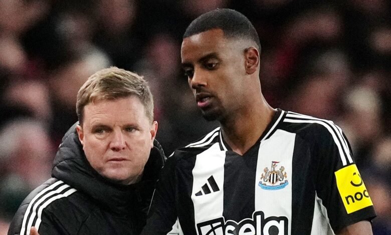 Transferencia de Alexander Isak: el jefe de Newcastle Eddie Howe reconoce el futuro del delantero asociado con el Liverpool fuera de su control | Noticias de fútbol