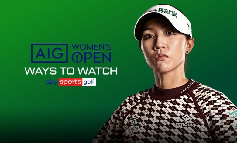 AIG Women’s Open: TV TV Times, horario real de Porthcawl, seguro de bonificación y cómo ver o las mujeres de golf en línea en Sky Sports | Noticias de golf